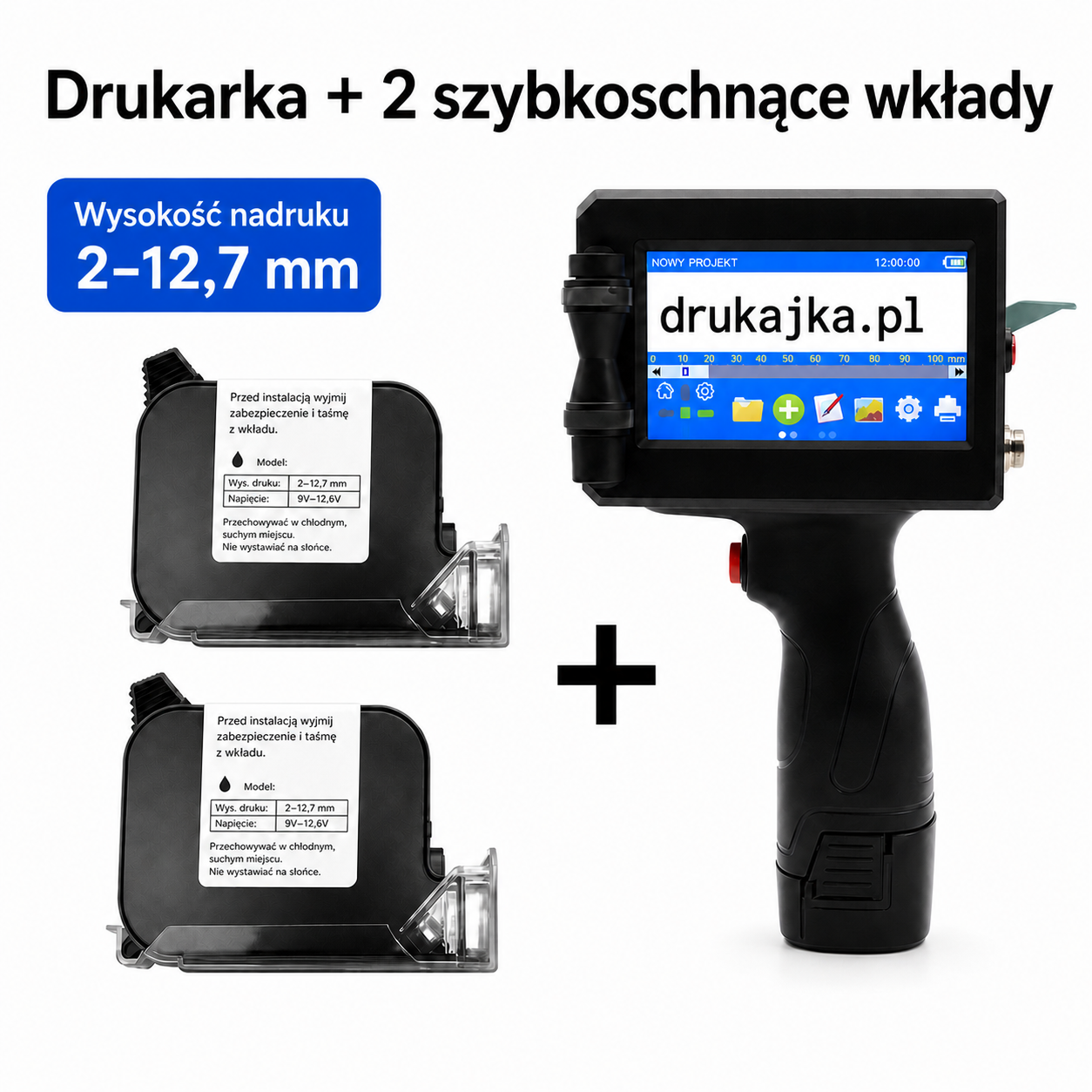 👉 Drukajka Pro™ – ręczna drukarka do tworzenia własnej marki i znakowania produktów