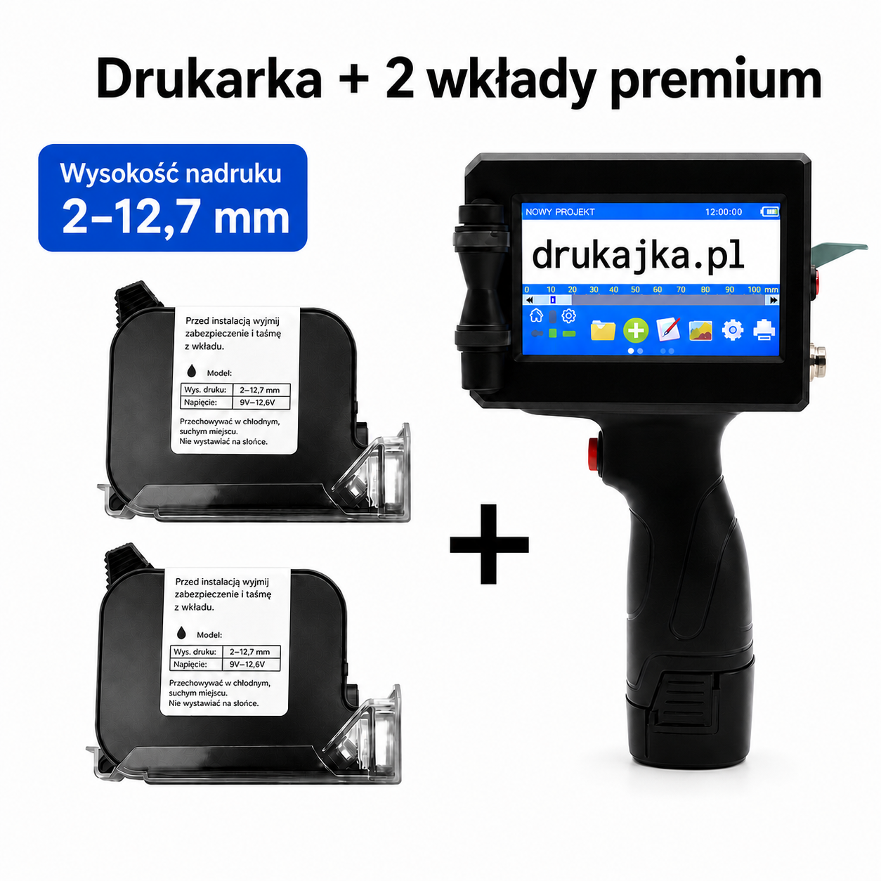 👉 Drukajka Pro™ – ręczna drukarka do tworzenia własnej marki i znakowania produktów