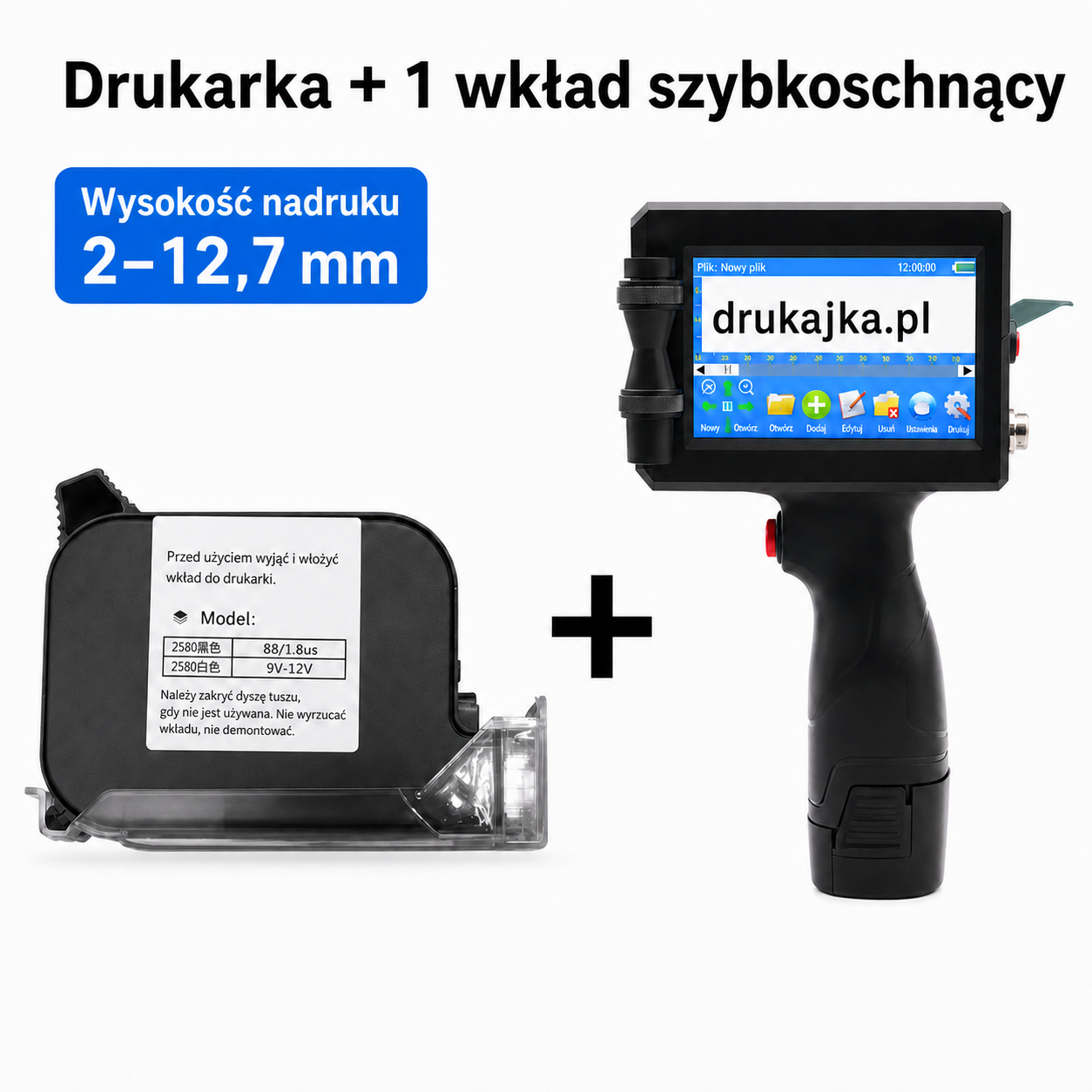 👉 Drukajka Pro™ – ręczna drukarka do tworzenia własnej marki i znakowania produktów