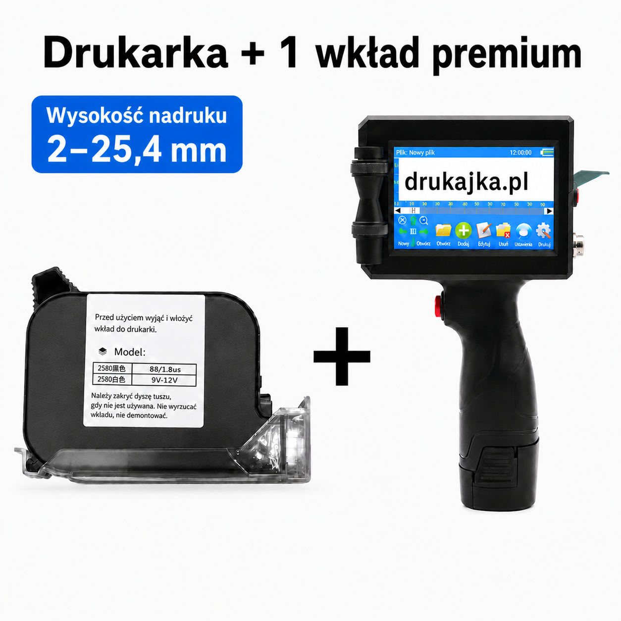 👉 Drukajka Pro™ – ręczna drukarka do tworzenia własnej marki i znakowania produktów