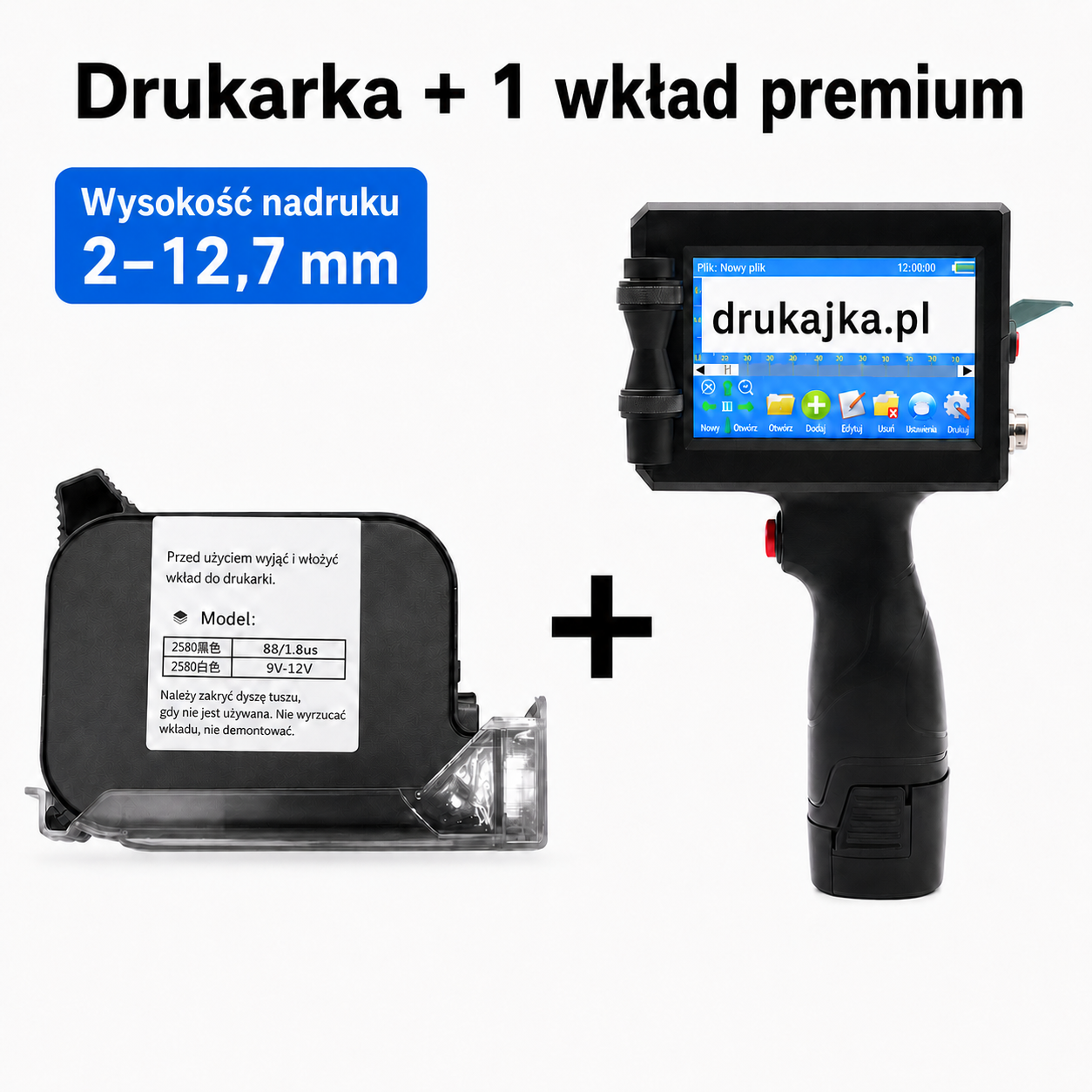 👉 Drukajka Pro™ – ręczna drukarka do tworzenia własnej marki i znakowania produktów